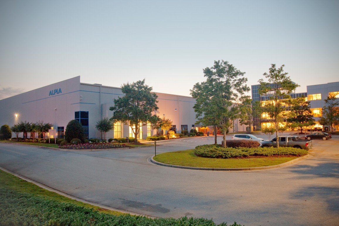 ALPLA plant and HQ in McDonough, GA, North America