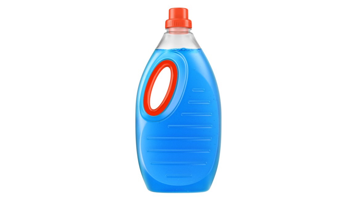 ALPLA PET bottle with a blown handle