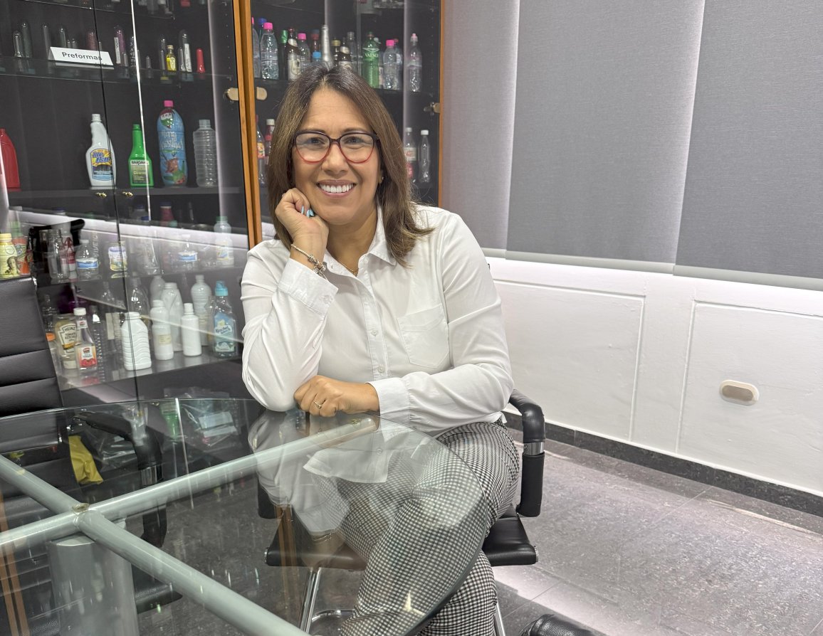 Vianeth Pinto, Sales Area Manager at ALPLA Venezuela