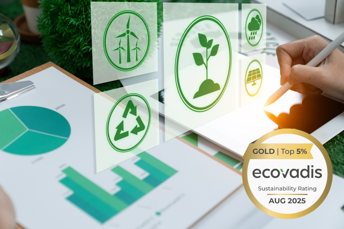 ALPLA EcoVadis Gold medal