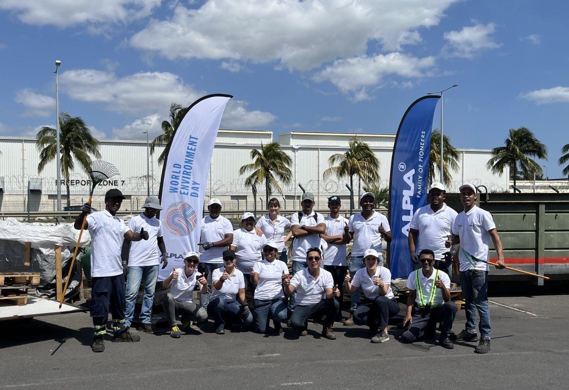 ALPLA WED Team Mauritius