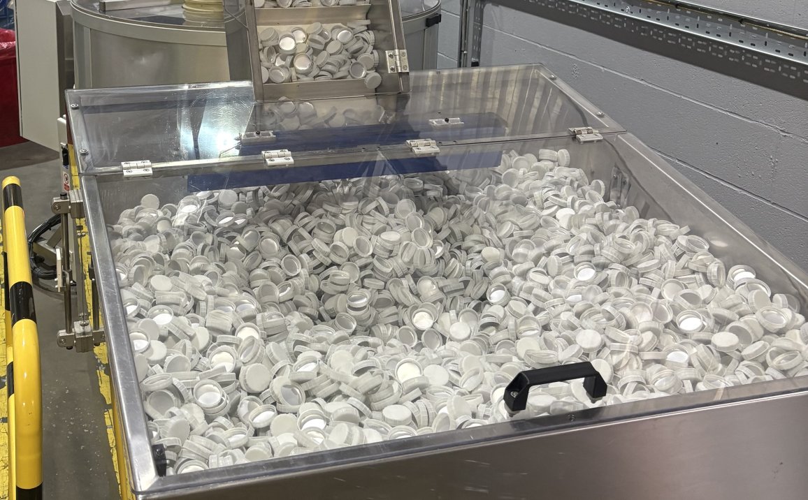 ALPLA UK internal Caps Recycling project.
