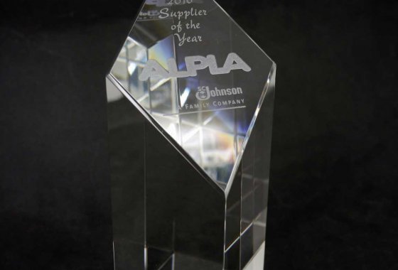 SC Johnson supplier award for ALPLA.