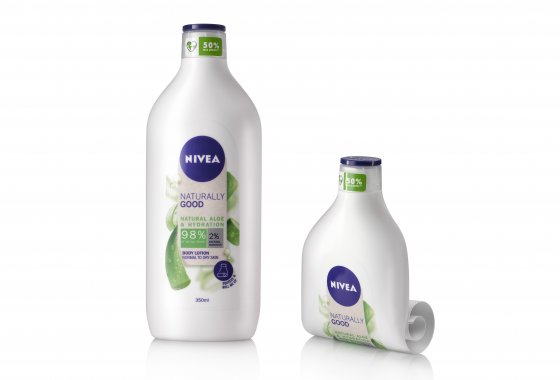 Nivea bottle