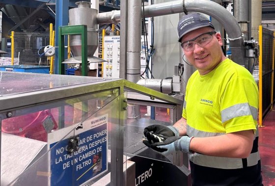 Mauricio Ojopi, Quality Manager at ALPLA Suminco recycling facility